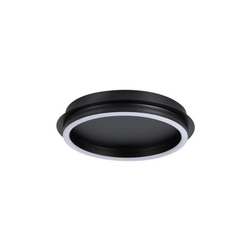 Searchlight-31283-36BK - Steller - Black LED Flush