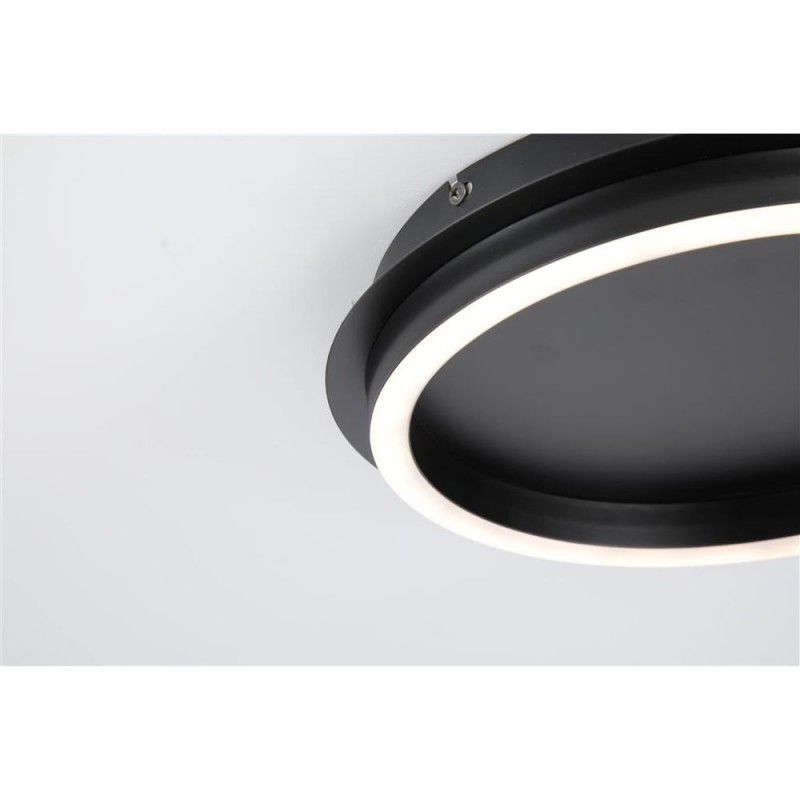 Searchlight-31283-36BK - Steller - Black LED Flush