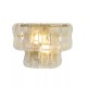 Searchlight-31315-2GO - Bowlight - Painted Gold 2 Light Wall Lamp with Clear Glass