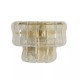 Searchlight-31315-2GO - Bowlight - Painted Gold 2 Light Wall Lamp with Clear Glass