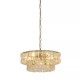 Searchlight-31315-5GO - Bowlight - Painted Gold 5 Light Centre Fitting with Clear Glass