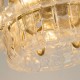 Searchlight-31315-5GO - Bowlight - Painted Gold 5 Light Centre Fitting with Clear Glass