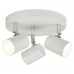 Rollo - LED White & Chrome Round 3 Light Spotlights Rollo - LED White & Chrome Round 3 Light Spotlights