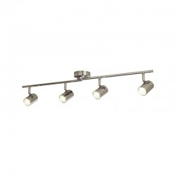 Rollo - LED Satin Silver 4 Light Bar Spotlights Rollo - LED Satin Silver 4 Light Bar Spotlights