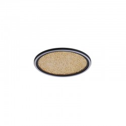 Luna - Black LED Flush with Gold Acrylic Diffuser Ø 40 cm Luna - Black LED Flush with Gold Acrylic Diffuser Ø 40 cm