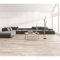 Bloom - Black LED Floor Lamp with Wood Effect Bloom - Black LED Floor Lamp with Wood Effect