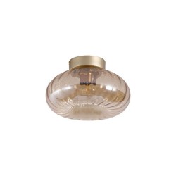 Celestial - Gold Flush with Amber Glass