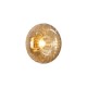 Searchlight-32156-28GO - Celestial - Gold Flush with Amber Glass