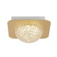 Searchlight-32511-1GO - Celestia - LED Gold Leaf & Acrylic Flush