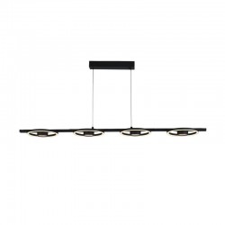 Space - Black LED 4 Light over Island Fitting