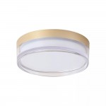 Button - Matt Gold CCT Flush with Diffuser IP65