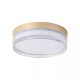 Searchlight-33230GO - Button - Matt Gold CCT Flush with Diffuser IP65