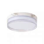Button - Marble Effect CCT Flush with Diffuser IP65