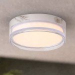 Button - Marble Effect CCT Flush with Diffuser IP65