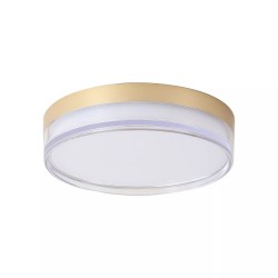 Button - Matt Gold CCT Flush with Diffuser IP65