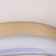 Searchlight-33300GO - Button - Matt Gold CCT Flush with Diffuser IP65