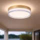 Searchlight-33300GO - Button - Matt Gold CCT Flush with Diffuser IP65