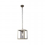 Cage - Antique Brass with Clear Glass Lantern Pendant Cage - Antique Brass with Clear Glass Lantern Pendant