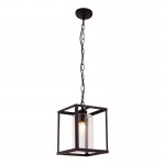 Cage - Black with Clear Glass Lantern Pendant Cage - Black with Clear Glass Lantern Pendant