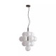 Searchlight-33450-13BZ - Frosty - Bronze 13 Light Centre Fitting with Decorative Frosted Glass