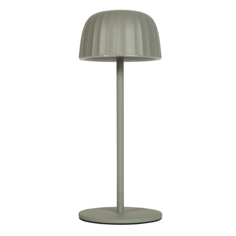 Searchlight-33610GY - Ezra - Grey Rechargeable Table Lamp IP54