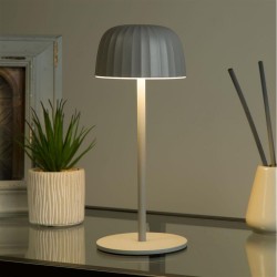 Ezra - Grey Rechargeable Table Lamp IP54