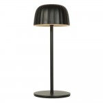 Ezra - Black Rechargeable Table Lamp IP54