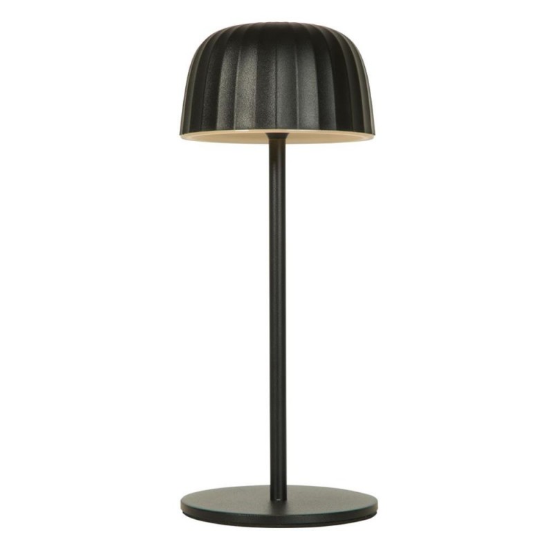 Searchlight-33610BK - Ezra - Black Rechargeable Table Lamp IP54