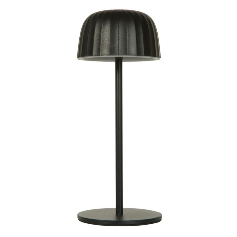 Searchlight-33610BK - Ezra - Black Rechargeable Table Lamp IP54
