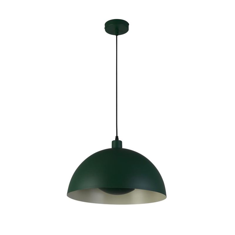 Searchlight-35410GR - Mars - Matt Green Pendant Ø 25 cm