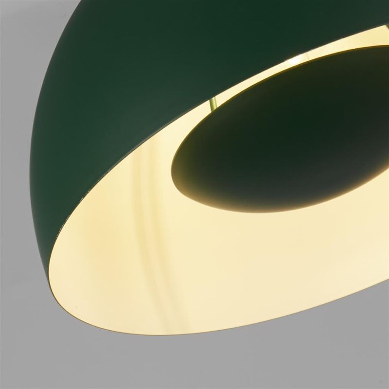 Searchlight-35411GR - Mars - Matt Green Pendant Ø 40 cm