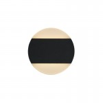 Cavern - Black LED Wall Lamp with White Diffuser IP44 Cavern - Black LED Wall Lamp with White Diffuser IP44