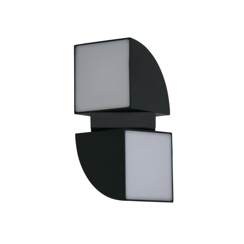 Searchlight-36150BK - Dakota - Black LED Rotatable Wall Lamp