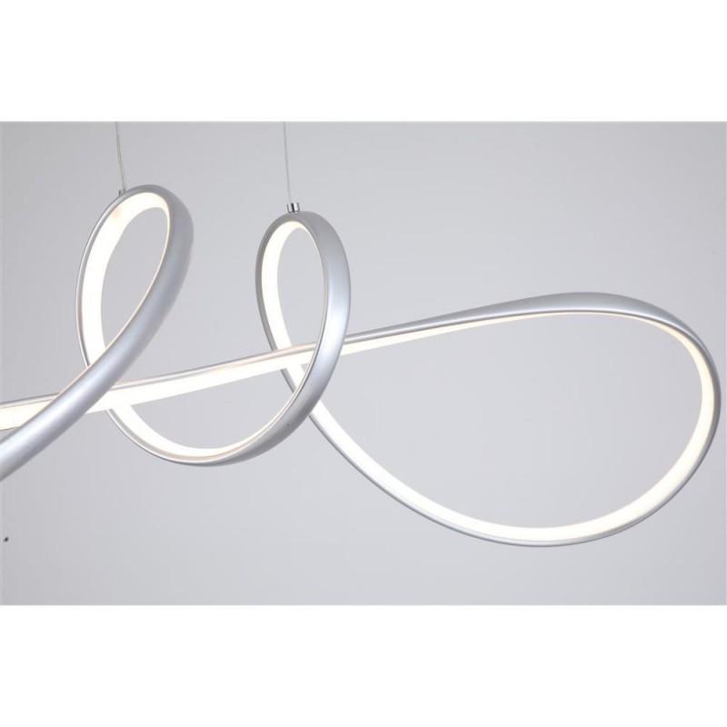 Searchlight-36524GY - Maisie - Silver LED over Island Fitting