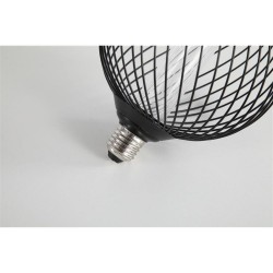 Searchlight - E27 Dimmable Black Wire Mesh Globe Bulb 4.5W - 320 lm