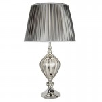 Greyson - Grey Shade with Clear Glass Table Lamp Greyson - Grey Shade with Clear Glass Table Lamp