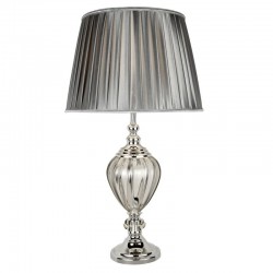 Greyson - Grey Shade with Clear Glass Table Lamp Greyson - Grey Shade with Clear Glass Table Lamp