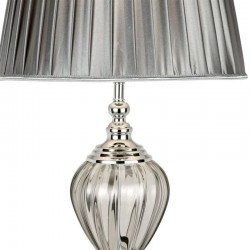 Greyson - Grey Shade with Clear Glass Table Lamp Greyson - Grey Shade with Clear Glass Table Lamp