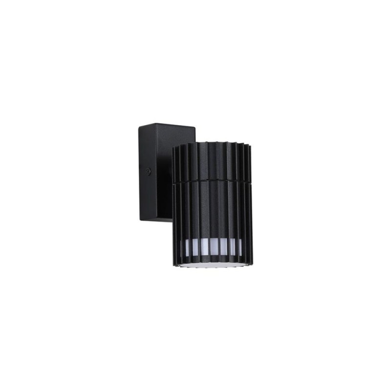 Searchlight-37737BK - Detroit - Black Downlight Wall Lamp IP44