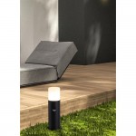 Colorado - Black PIR Bollard with White Diffuser