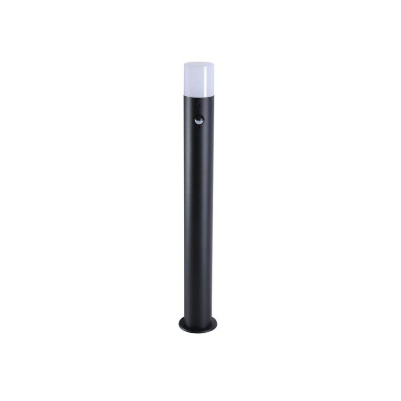 Searchlight-39240BK-800PIR - Colorado - Black PIR Bollard with White Diffuser