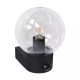 Searchlight-39920BK-PIR - Marina - Black PIR Wall Lamp with Clear Diffuser