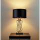 Searchlight-4110GO - Ethan - Gold Table Lamp with Black & Gold Shade