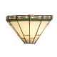 Searchlight-4417-18 - New York - Tiffany Glass Wall Lamp