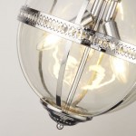 Coronet - Chrome 3 Light Lantern Pendant Coronet - Chrome 3 Light Lantern Pendant