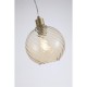 Searchlight-44520CP - Radiance - Matt Gold Pendant with Champagne Swirled Glass