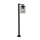 Searchlight-44611BK - Reed - Black Post with Clear Diffuser