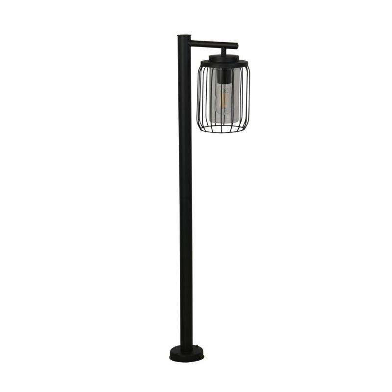 Searchlight-44611BK - Reed - Black Post with Clear Diffuser