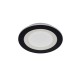 Searchlight-44713BK - Ringo - Matt Black & White CCT Flush with Remote Control ∅ 39 cm