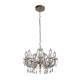 Searchlight-44761-8GO - Utah - Gold 8 Light Chandelier with Crystal IP65